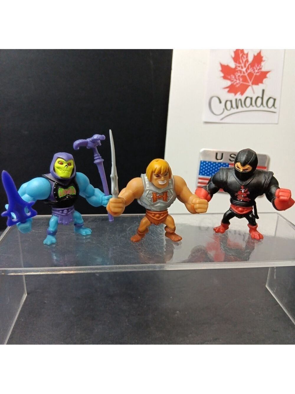 Masters of the Universe Eternia Minis HE-MAN SKELETOR Ninjor Figure set 3